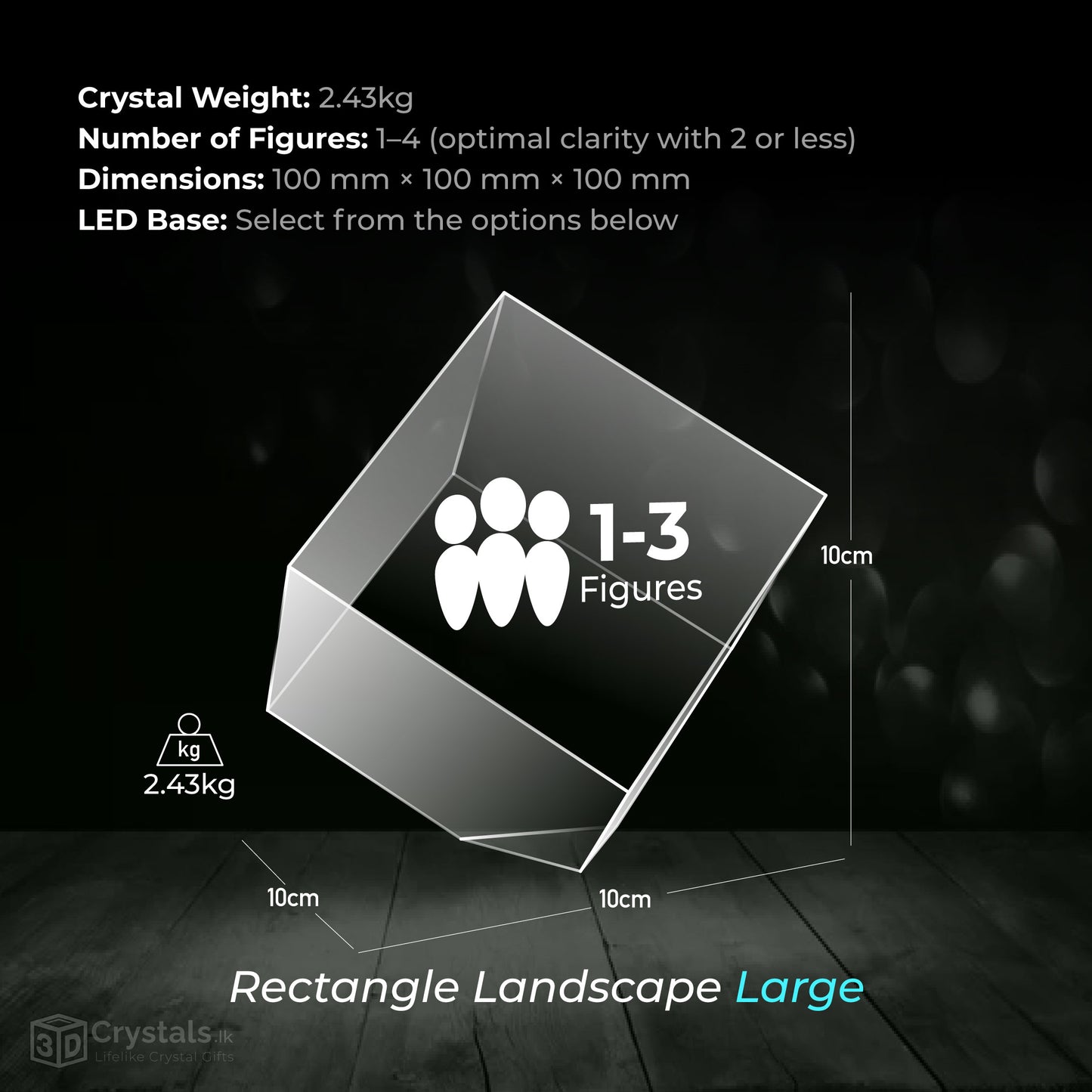 3D Crystal Diamond