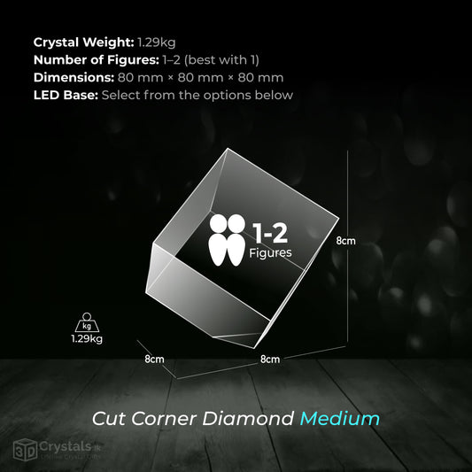 3D Crystal Diamond