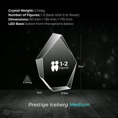 3D Crystal Prestige Iceberg