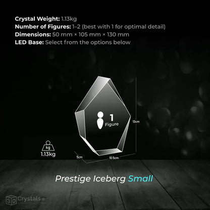 3D Crystal Prestige Iceberg