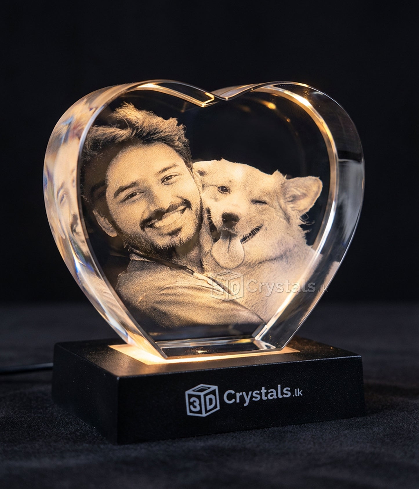 3D Crystal Heart