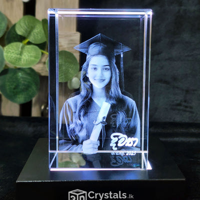 rectangle-portrait small 3d graduation