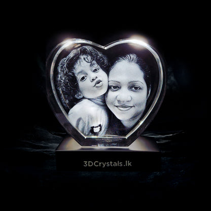 3D Crystal Heart