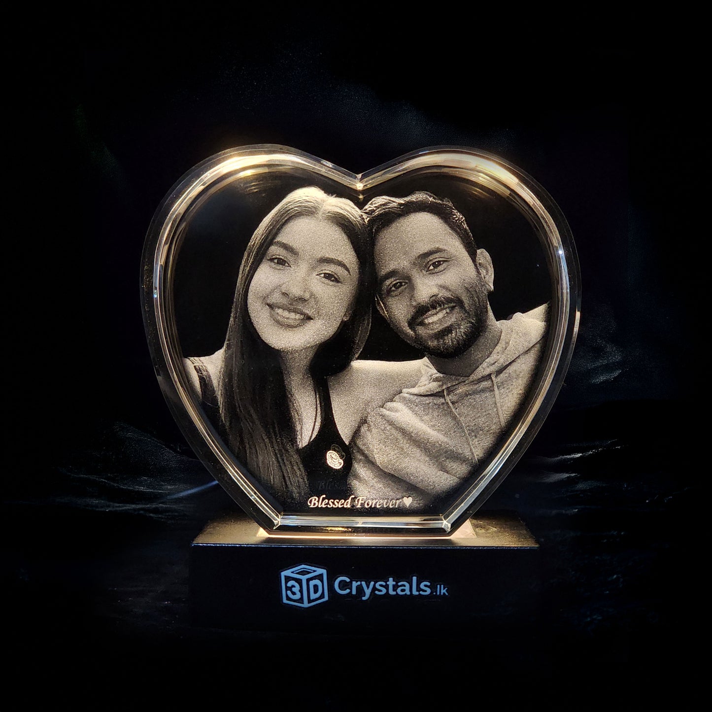 3D Crystal Heart