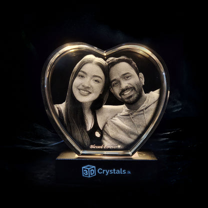 3D Crystal Heart