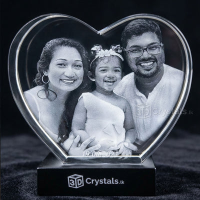 heart large 3d anniversary