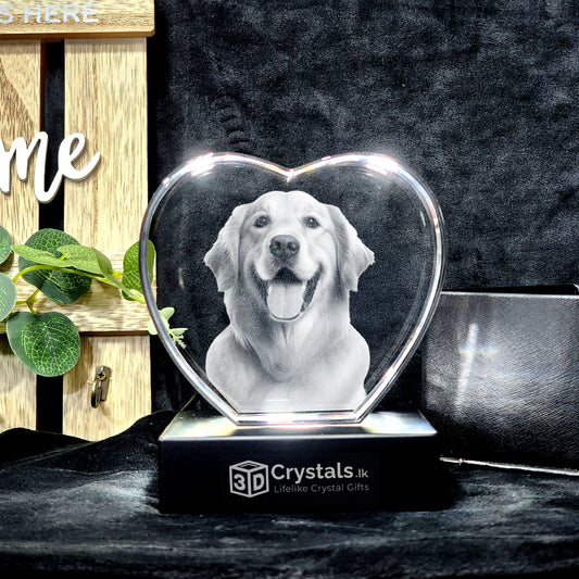 3D Crystal Heart