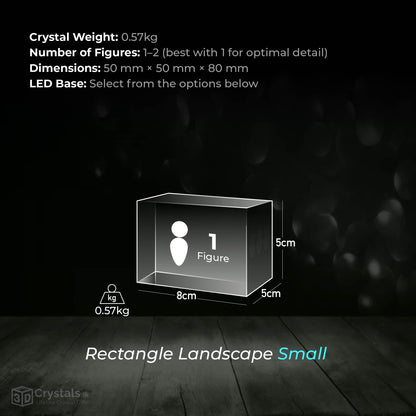 3D Crystal Rectangle Landscape